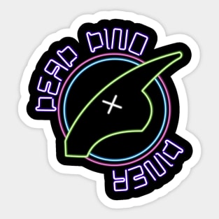 Dead Dino Diner Sticker